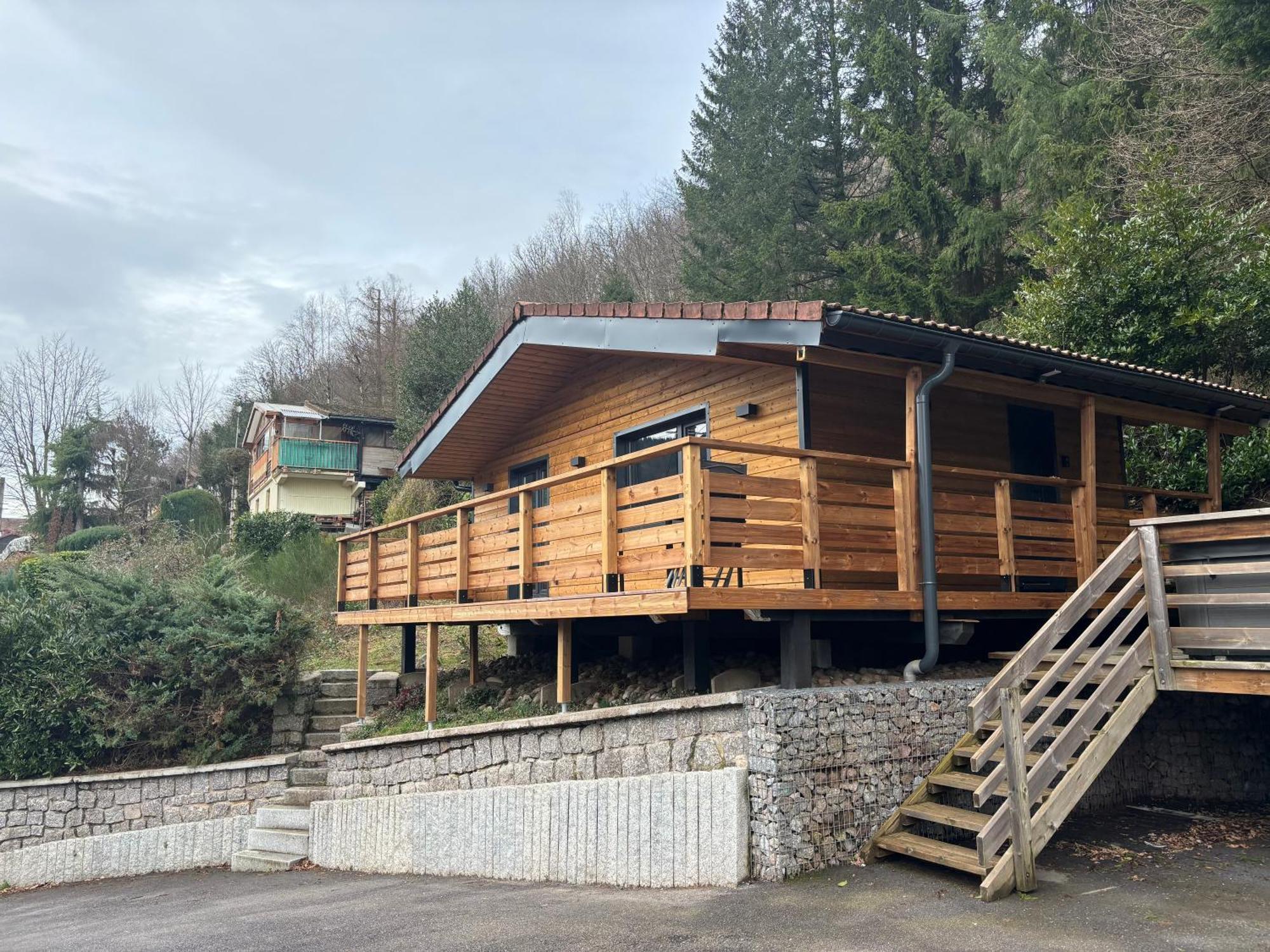 Chalet du Faubourg&Jacuzzi, proximité Gerardmer&La Bresse Rochesson Exterior foto